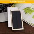 Powerbank solaire ultra mince 12000mAh double USB (SC-1688-A)